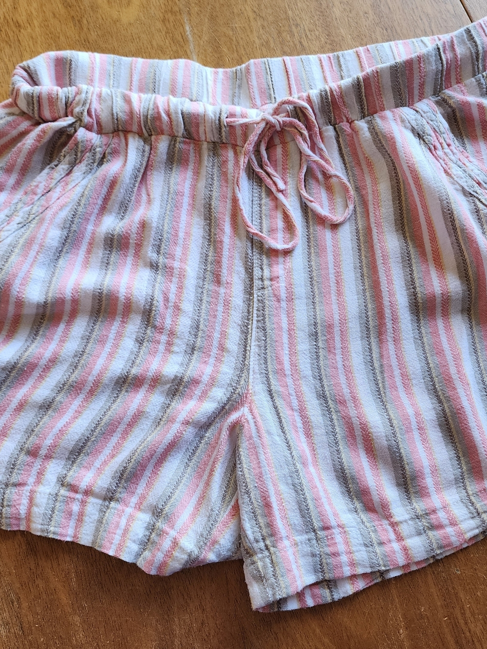 Briggs New York Striped Cotton Shorts. Perfect Condition.
